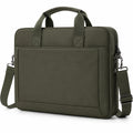Laptoptasche 40 x 30 x 8 cm aus Synthetik Olivgrün mit Schultergurt