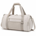 Sporttasche 50 cm Beige aus Kunstfaser mit Schultergurt und Fächern